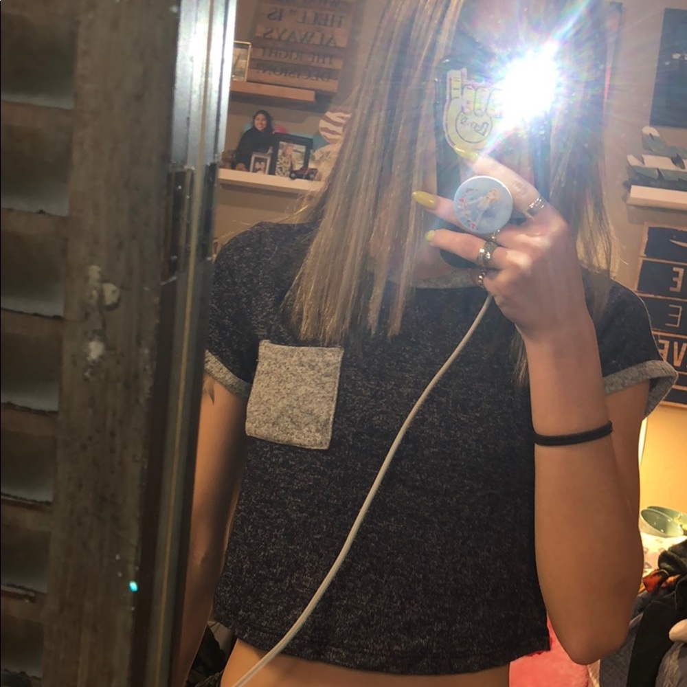 Blue Crop Top - Q
